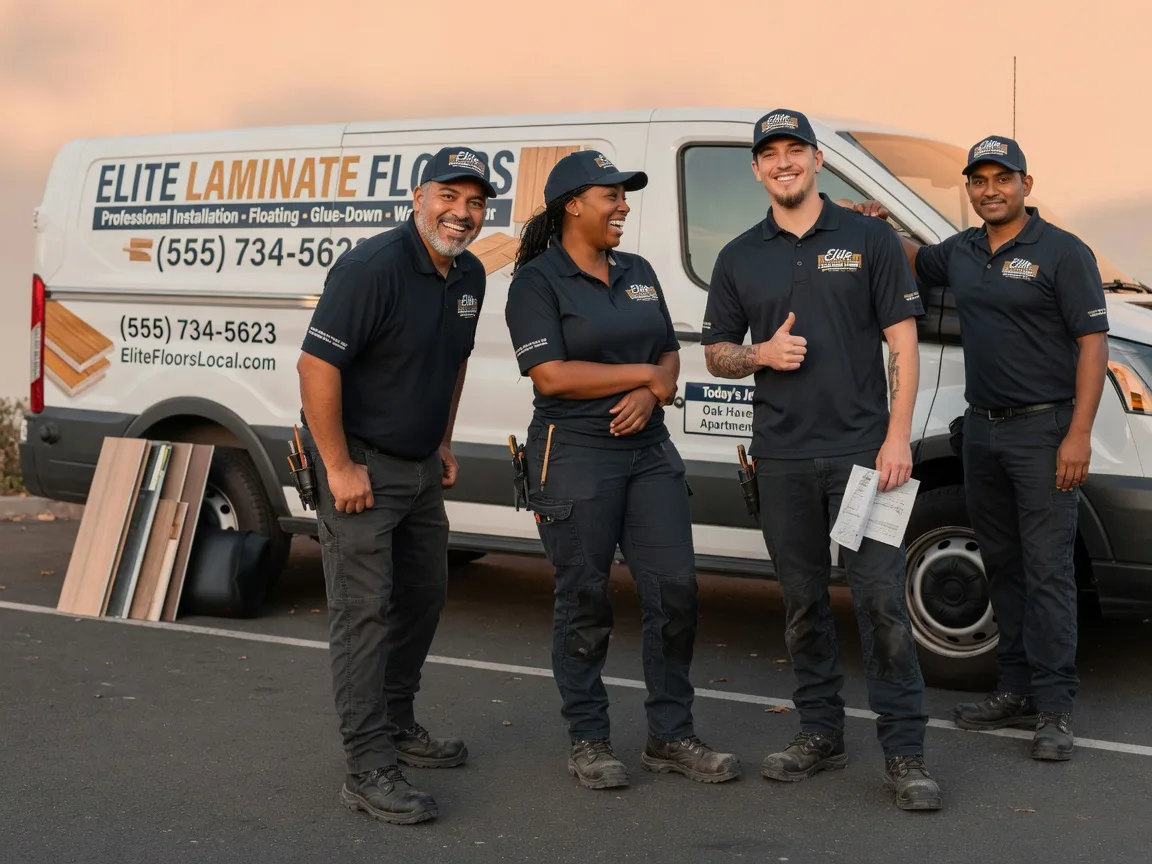 Laminate flooring installation company in Moffit, ND